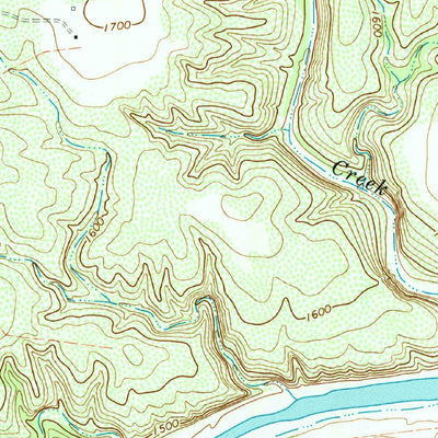 United States Geological Survey Sheep Run Creek, TX (1968, 24000-Scale) digital map