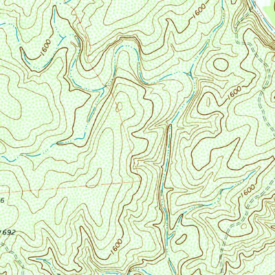 United States Geological Survey Sheep Run Creek, TX (1968, 24000-Scale) digital map