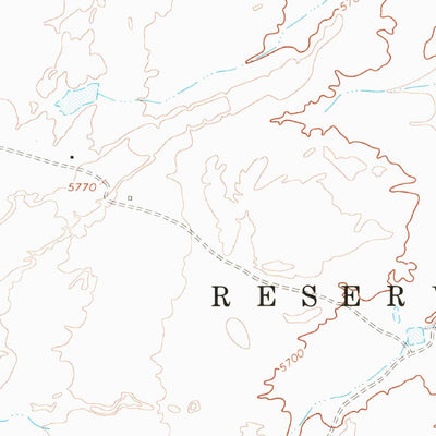 United States Geological Survey Sheep Springs, NM (1966, 24000-Scale) digital map