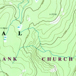 United States Geological Survey Sheepeater Mountain, ID (1979, 24000-Scale) digital map