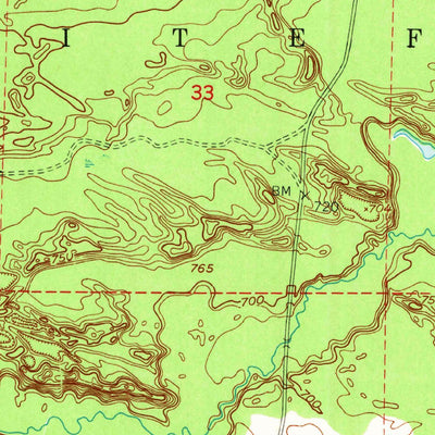 United States Geological Survey Sheephead Lake, MI (1951, 24000-Scale) digital map