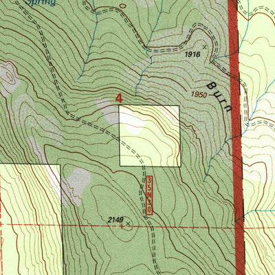 United States Geological Survey Sheepshead, CA (1995, 24000-Scale) digital map