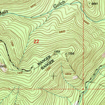 United States Geological Survey Sheepshead Mountain, MT (1996, 24000-Scale) digital map