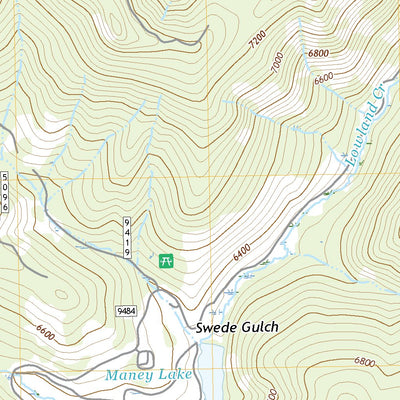 United States Geological Survey Sheepshead Mountain, MT (2020, 24000-Scale) digital map