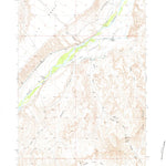 United States Geological Survey Sheets Flat, WY (1951, 24000-Scale) digital map
