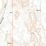 United States Geological Survey Sheets Flat, WY (1951, 24000-Scale) digital map