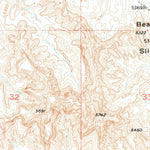 United States Geological Survey Sheets Flat, WY (1951, 24000-Scale) digital map