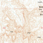 United States Geological Survey Sheets Flat, WY (1951, 24000-Scale) digital map