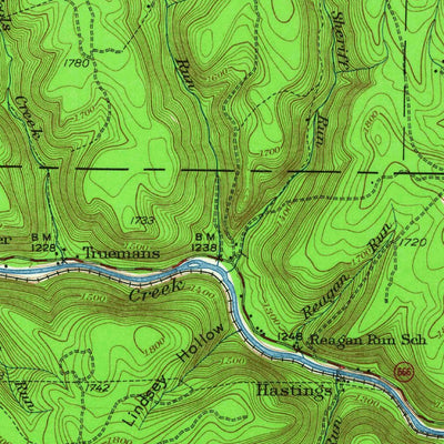United States Geological Survey Sheffield, PA (1935, 62500-Scale) digital map
