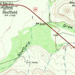 United States Geological Survey Sheffield, TX (1967, 24000-Scale) digital map
