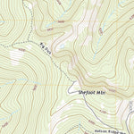 United States Geological Survey Shefoot Mountain, ID (2020, 24000-Scale) digital map