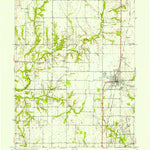 United States Geological Survey Shelburn, IN (1952, 24000-Scale) digital map