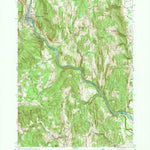 United States Geological Survey Shelburne Falls, MA (1961, 24000-Scale) digital map