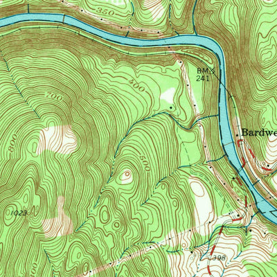 United States Geological Survey Shelburne Falls, MA (1961, 24000-Scale) digital map