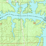 United States Geological Survey Shelby, AL (1980, 24000-Scale) digital map
