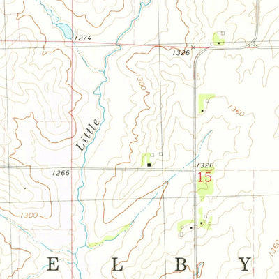 United States Geological Survey Shelby, IA (1978, 24000-Scale) digital map