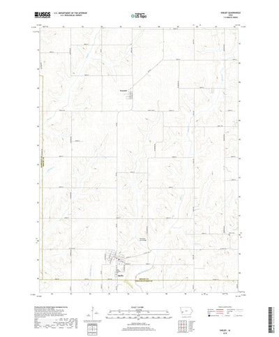 United States Geological Survey Shelby, IA (2018, 24000-Scale) digital map