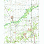 United States Geological Survey Shelby, IN (1992, 24000-Scale) digital map