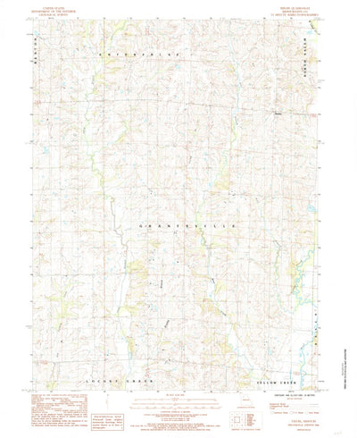 United States Geological Survey Shelby, MO (1984, 24000-Scale) digital map