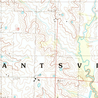 United States Geological Survey Shelby, MO (1984, 24000-Scale) digital map