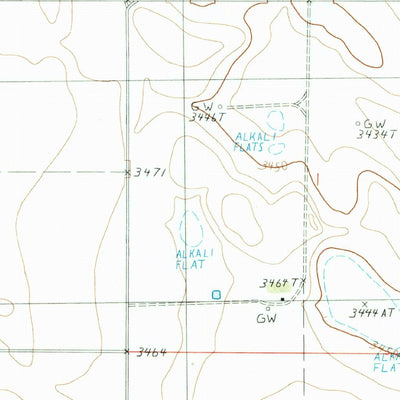 United States Geological Survey Shelby, MT (1986, 24000-Scale) digital map
