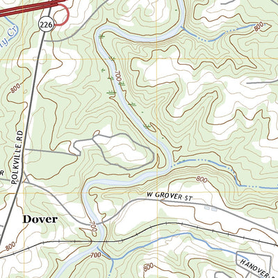 United States Geological Survey Shelby, NC (2022, 24000-Scale) digital map