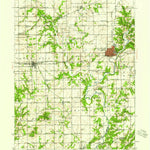 United States Geological Survey Shelbyville, IL (1942, 62500-Scale) digital map