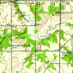 United States Geological Survey Shelbyville, IL (1942, 62500-Scale) digital map