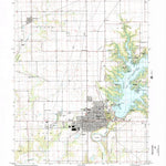 United States Geological Survey Shelbyville, IL (1998, 24000-Scale) digital map