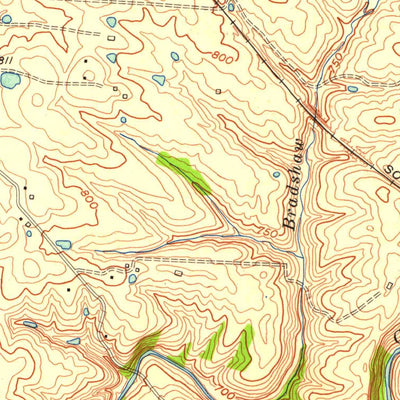 United States Geological Survey Shelbyville, KY (1954, 24000-Scale) digital map