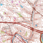 United States Geological Survey Shelbyville, KY (1965, 24000-Scale) digital map