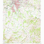 United States Geological Survey Shelbyville, TN (1966, 24000-Scale) digital map