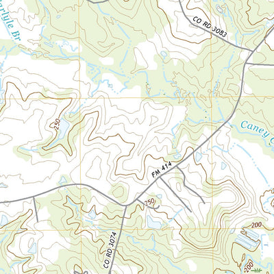 United States Geological Survey Shelbyville, TX (2022, 24000-Scale) digital map