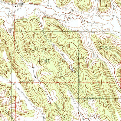 United States Geological Survey Sheldon Creek, WY (1984, 24000-Scale) digital map