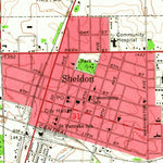 United States Geological Survey Sheldon, IA (1964, 24000-Scale) digital map