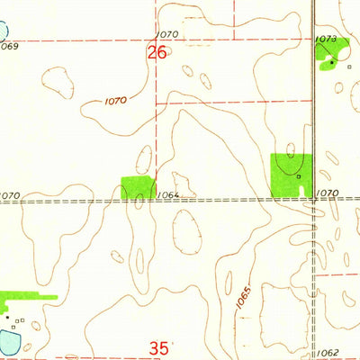 United States Geological Survey Sheldon, ND (1960, 24000-Scale) digital map