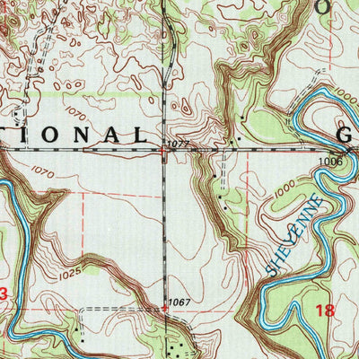 United States Geological Survey Sheldon, ND (1998, 24000-Scale) digital map