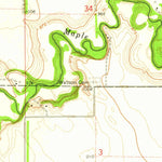 United States Geological Survey Sheldon NE, ND (1961, 24000-Scale) digital map