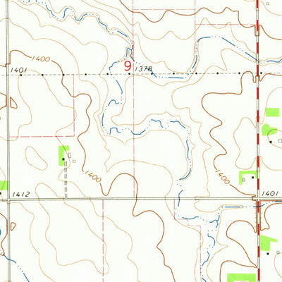 United States Geological Survey Sheldon SE, IA (1964, 24000-Scale) digital map