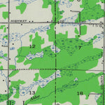 United States Geological Survey Sheldon, WI (1947, 48000-Scale) digital map