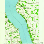 United States Geological Survey Sheldrake, NY (1942, 24000-Scale) digital map