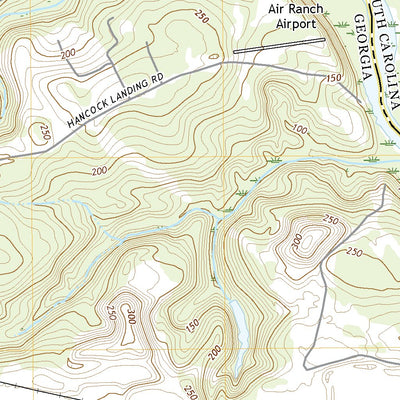 United States Geological Survey Shell Bluff Landing, GA (2020, 24000-Scale) digital map