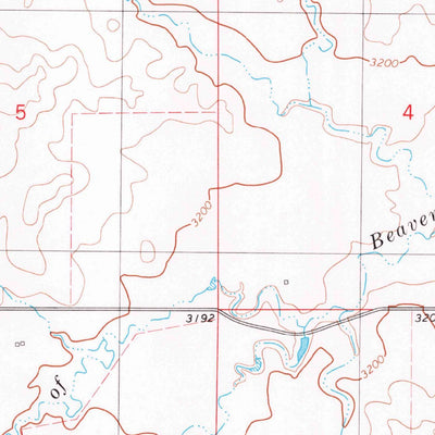 United States Geological Survey Shell Butte, MT (1981, 24000-Scale) digital map