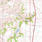 United States Geological Survey Shell Butte, MT (1981, 24000-Scale) digital map