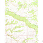 United States Geological Survey Shell Falls, WY (1960, 24000-Scale) digital map