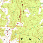 United States Geological Survey Shell Knob, MO (1974, 24000-Scale) digital map