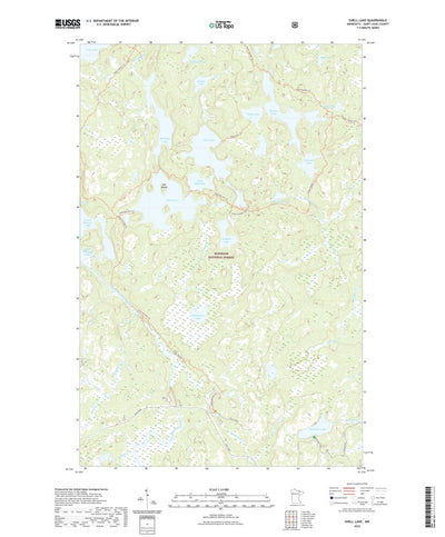 United States Geological Survey Shell Lake, MN (2022, 24000-Scale) digital map