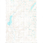 United States Geological Survey Shell Lake, ND (1981, 24000-Scale) digital map