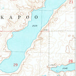 United States Geological Survey Shell Lake, ND (1981, 24000-Scale) digital map