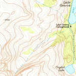 United States Geological Survey Shell Lake, WY (1960, 24000-Scale) digital map
